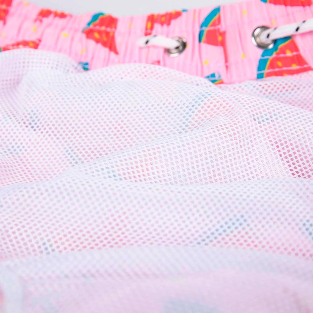 Heren zwemkleding: Milo zwemshort met unieke, vrolijke print. Ideaal voor de zon en snelle droogtijd.