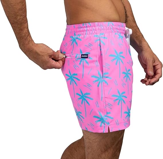 Sportieve heren zwemshorts Damon, ideaal als sneldrogende zwembroek voor vakantie, strand of watersport.
