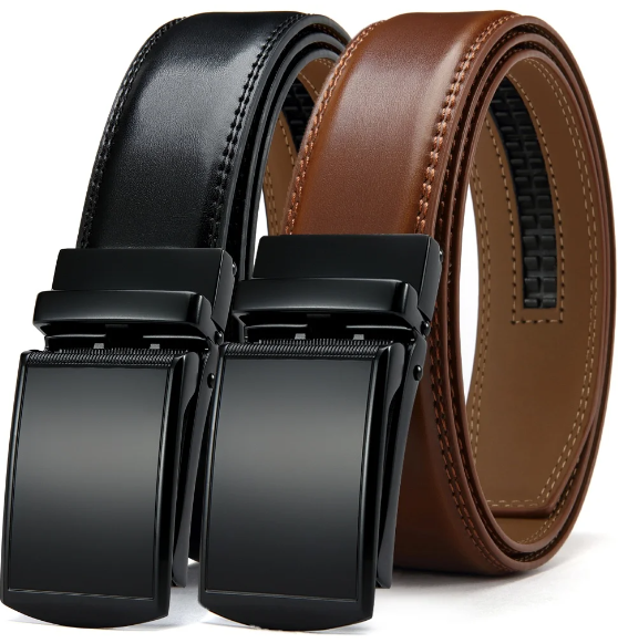 Herenriem met automatische gesp van Eleganzio, stijlvol pu-leder, ideaal voor elke outfit.