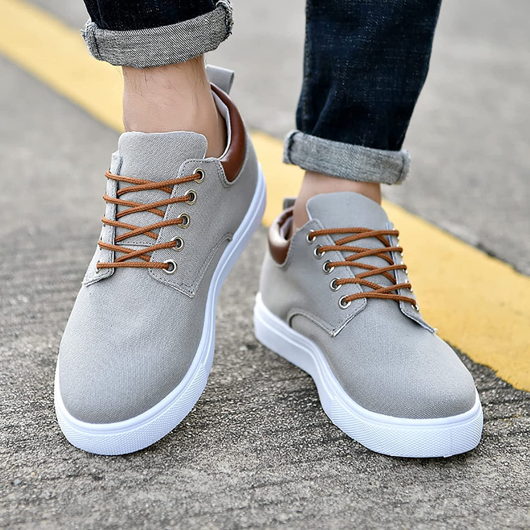 Casual David sneakers voor heren, bieden ultiem comfort en een tijdloze uitstraling.