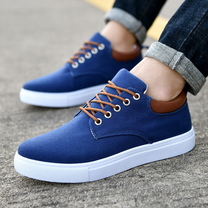 David sneakers, een essentiële toevoeging aan elke herenmodecollectie, comfortabel en veelzijdig.
