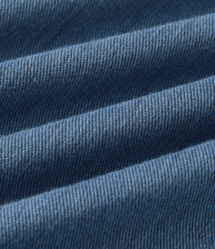 Stijlvolle donkerblauwe broek met hoge taille voor dames, elastische stretch, comfortabele pasvorm, perfect voor dagelijks gebruik.