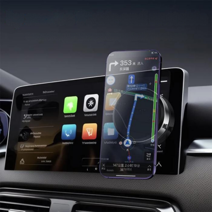 Magnetische HoldPro telefoonhouder met krachtige zuignap, geschikt voor auto en voertuig, eenvoudig te installeren.