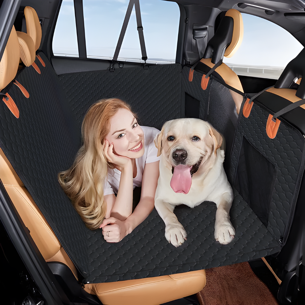 Hond auto zitverlenging: universeel en antislip, biedt veilige en comfortabele ruimte op de achterbank voor huisdieren.