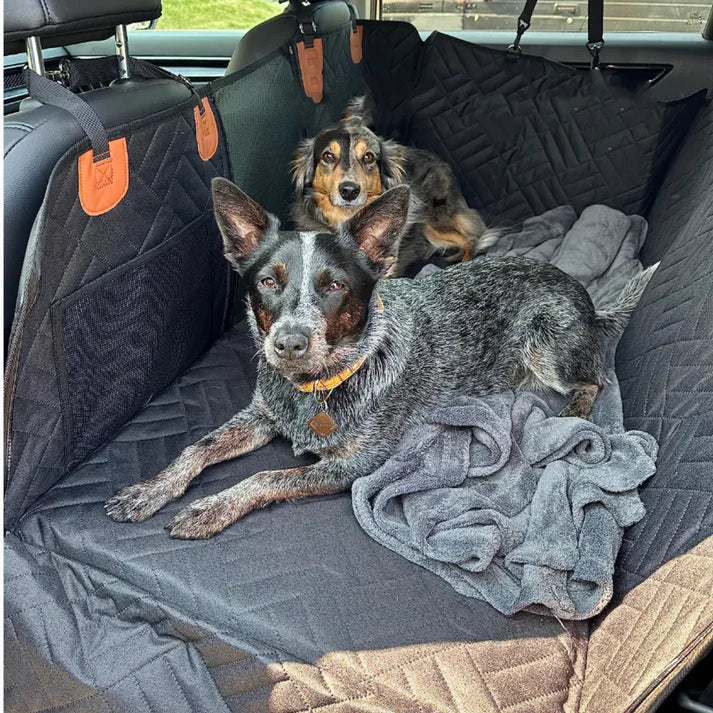 Je viervoeter geniet veilig en comfortabel in deze honden autostoel tijdens elke reis.