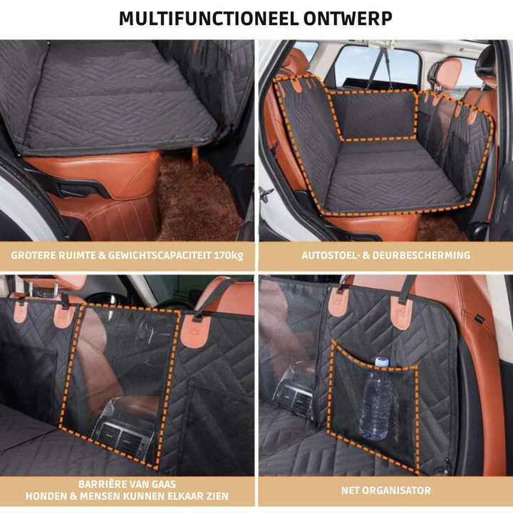 Universele honden autostoel, perfect voor veilige en comfortabele huisdier reizen, met auto bescherming.