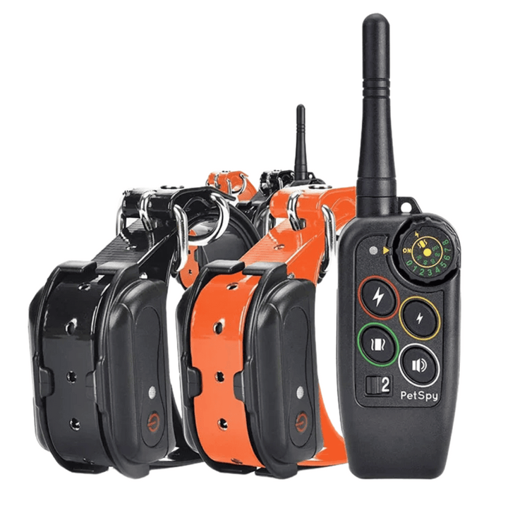 Waterdichte E-collar voor hondentraining, ideaal voor buitengebruik en geavanceerde gehoorzaamheidstraining van uw huisdier.