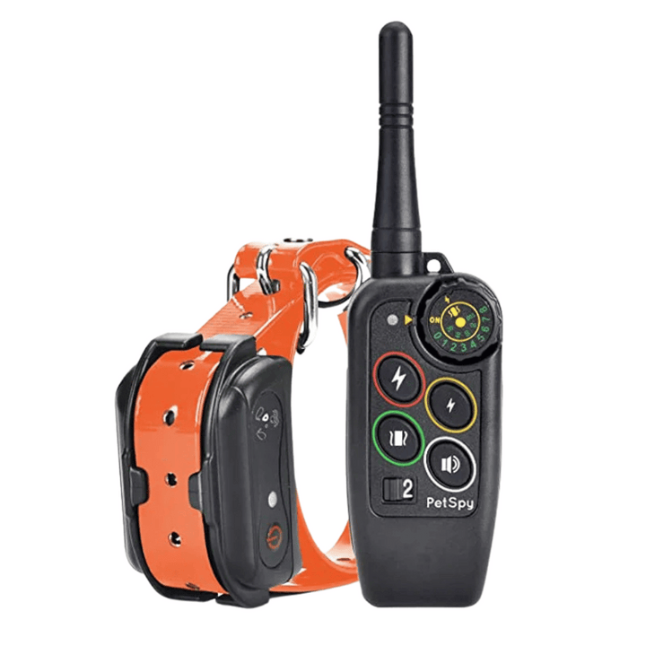 Honden trainings E-collar systeem voor 1 of 2 honden, met langeafstand afstandsbediening voor optimale controle.