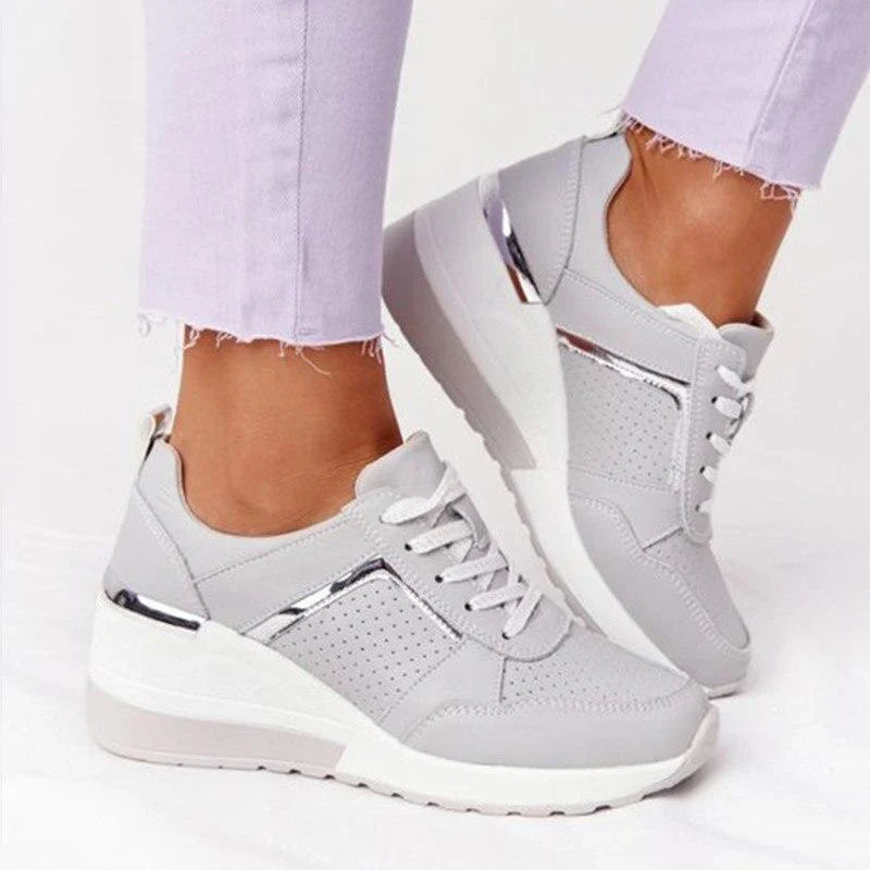 Trendy Hoymans Air sneakers voor dames, ultiem comfort en ondersteuning, ideaal als wandelschoenen.