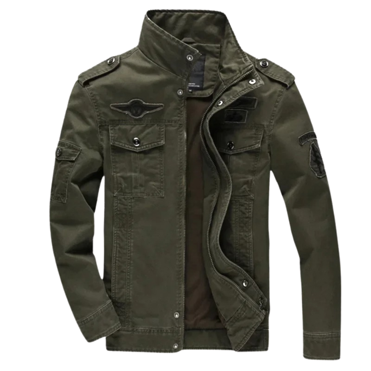 Hoymans heren tussenjas in stijlvol zwart, perfect voor lente en herfst. Duurzaam katoen-polyester.