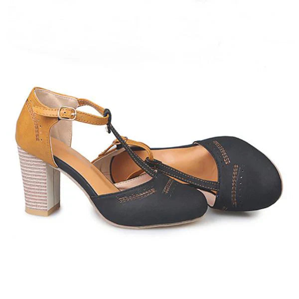 Chique blauwe orthopedische dameshakschoenen van Hoymans. Bieden comfort, stijl en een antislipzool.