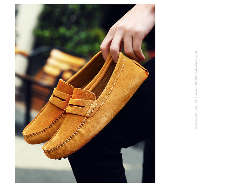 Luxe Hugo loafers, ideaal voor zowel casual als formele herenmode, met comfort en stijl.