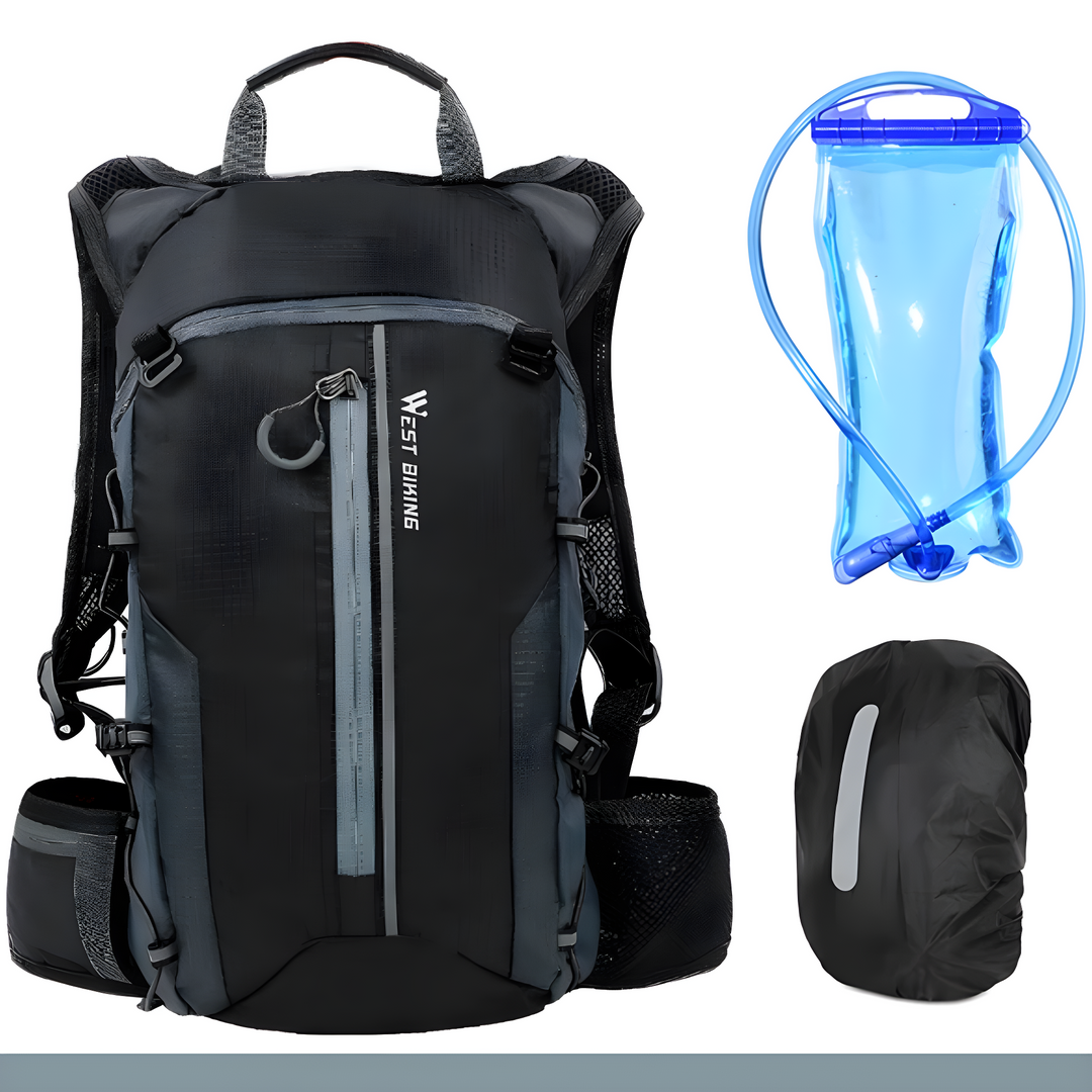 Hydratatierugzak HydroRide voor fietsen, lichtgewicht en comfortabel. Ideaal voor lange fietstochten.