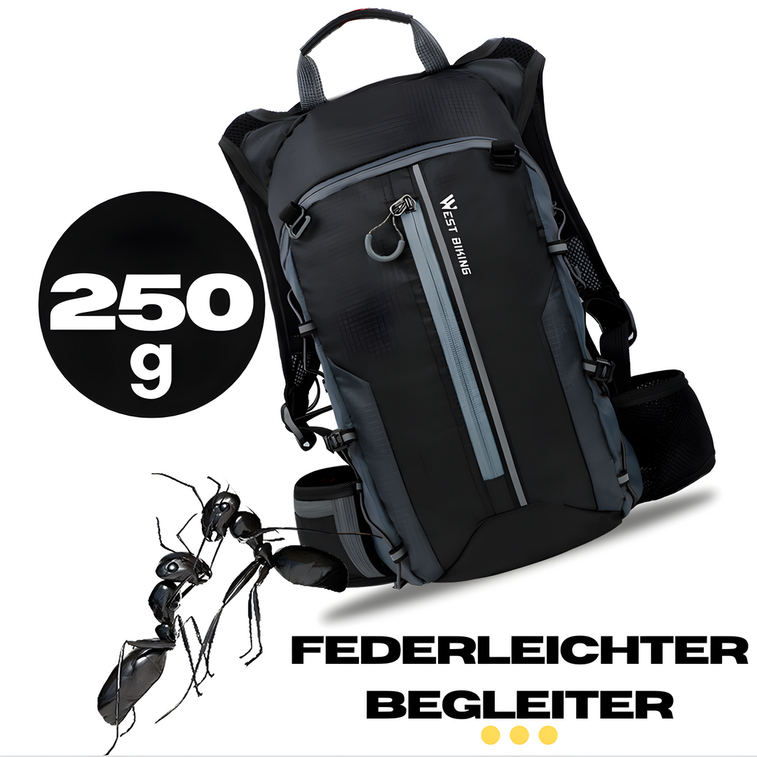 Wandelrugzak HydroRide, multifunctioneel en lichtgewicht. Met hydratatie, ideaal voor outdoor avonturen.