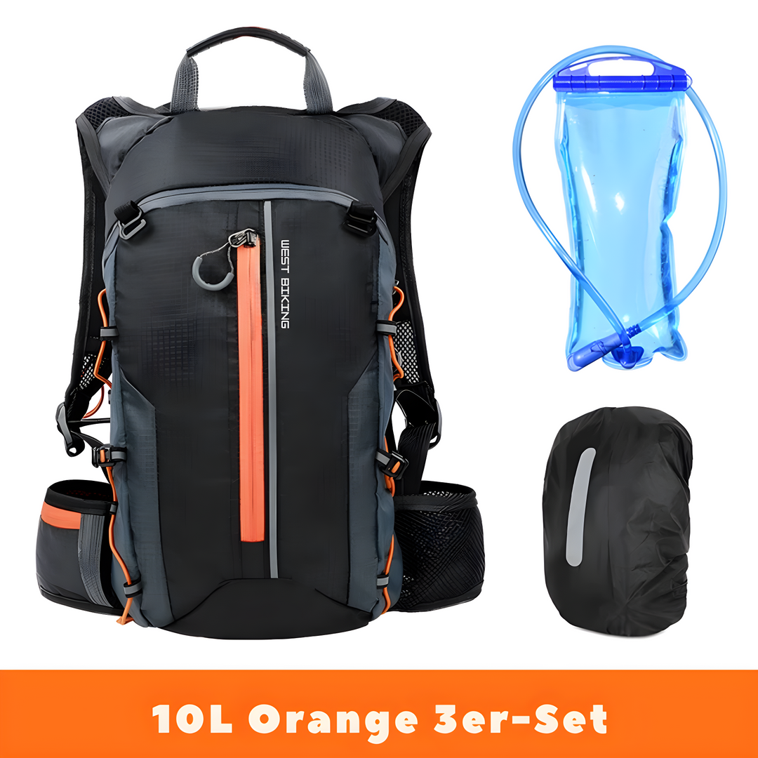 Multifunctionele hydratatierugzak HydroRide voor sport. Lichtgewicht, waterdicht en comfortabel unisex design.