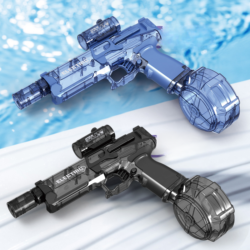 HydroStrike elektrisch waterpistool voor spannende watergevechten; ideaal zomerspeelgoed voor kinderen en outdoor plezier.
