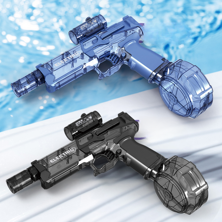 HydroStrike elektrisch waterpistool voor spannende watergevechten; ideaal zomerspeelgoed voor kinderen en outdoor plezier.