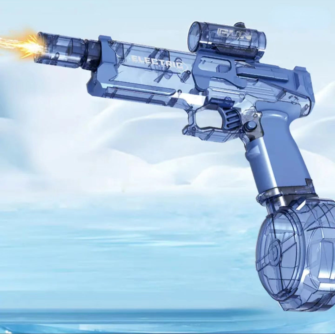 Lekvrij HydroStrike elektrisch waterpistool; perfect voor precieze, ononderbroken watergevechten voor urenlang plezier.