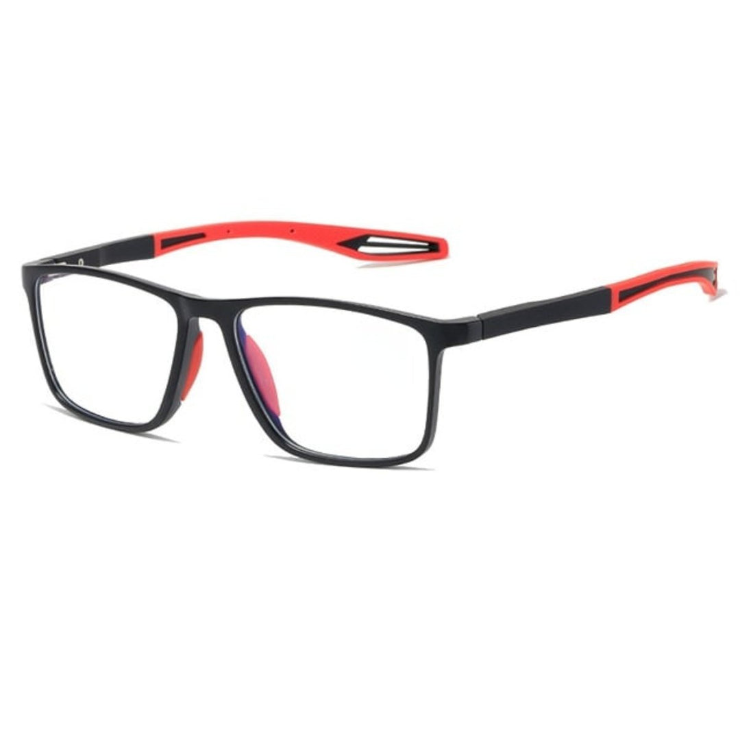 Unisex multifocale leesbril voor scherp zicht; lichtgewicht polycarbonaat frame voor dagelijks comfort.