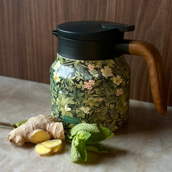 Stijlvolle hotpot theepot met theezeef, perfect cadeau voor theeliefhebbers, duurzaam RVS.