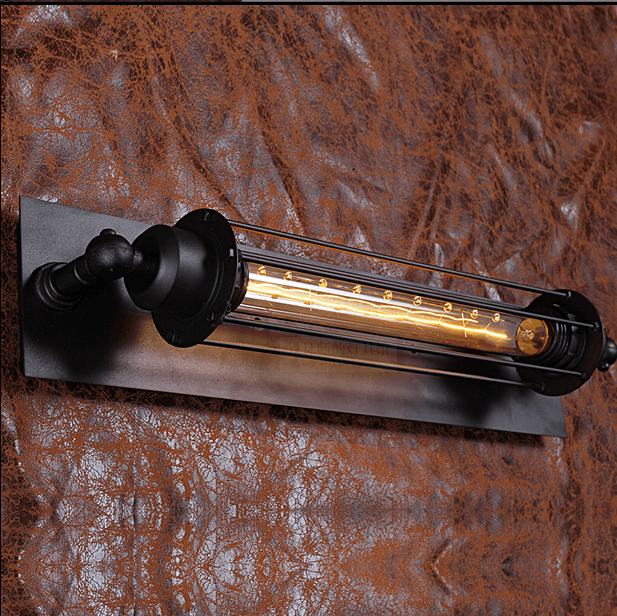 Opvallende industriële wandlamp E27, modern retro design accent voor elk interieur.