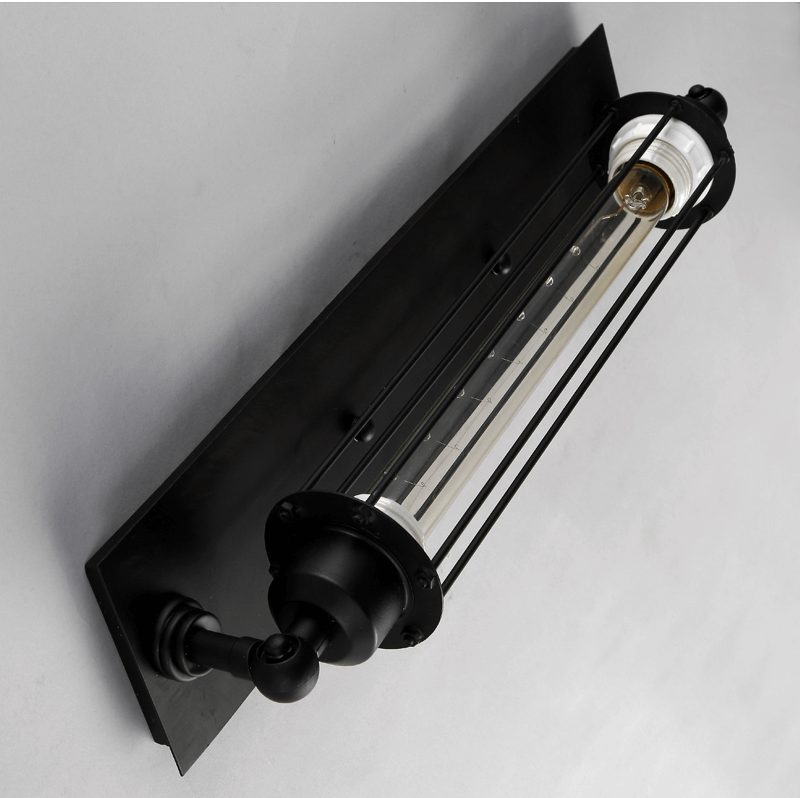Unieke retro industriële wandlamp E27, design binnenverlichting voor een industriële look.