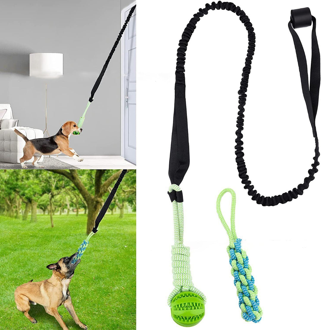 Interactief nylon trekspeeltje voor honden en puppy's, ideaal voor speelplezier en training.