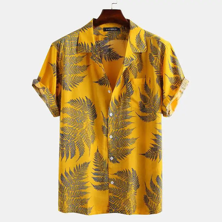 Jaxon heren zomershirt met moderne snit, lichtgewicht en luchtig voor casual zomeroutfits.