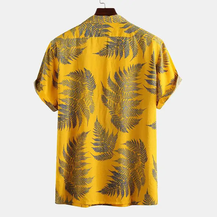 Comfortabel Jaxon zomershirt voor heren, lichtgewicht stof met korte mouwen, ideaal voor warme dagen.