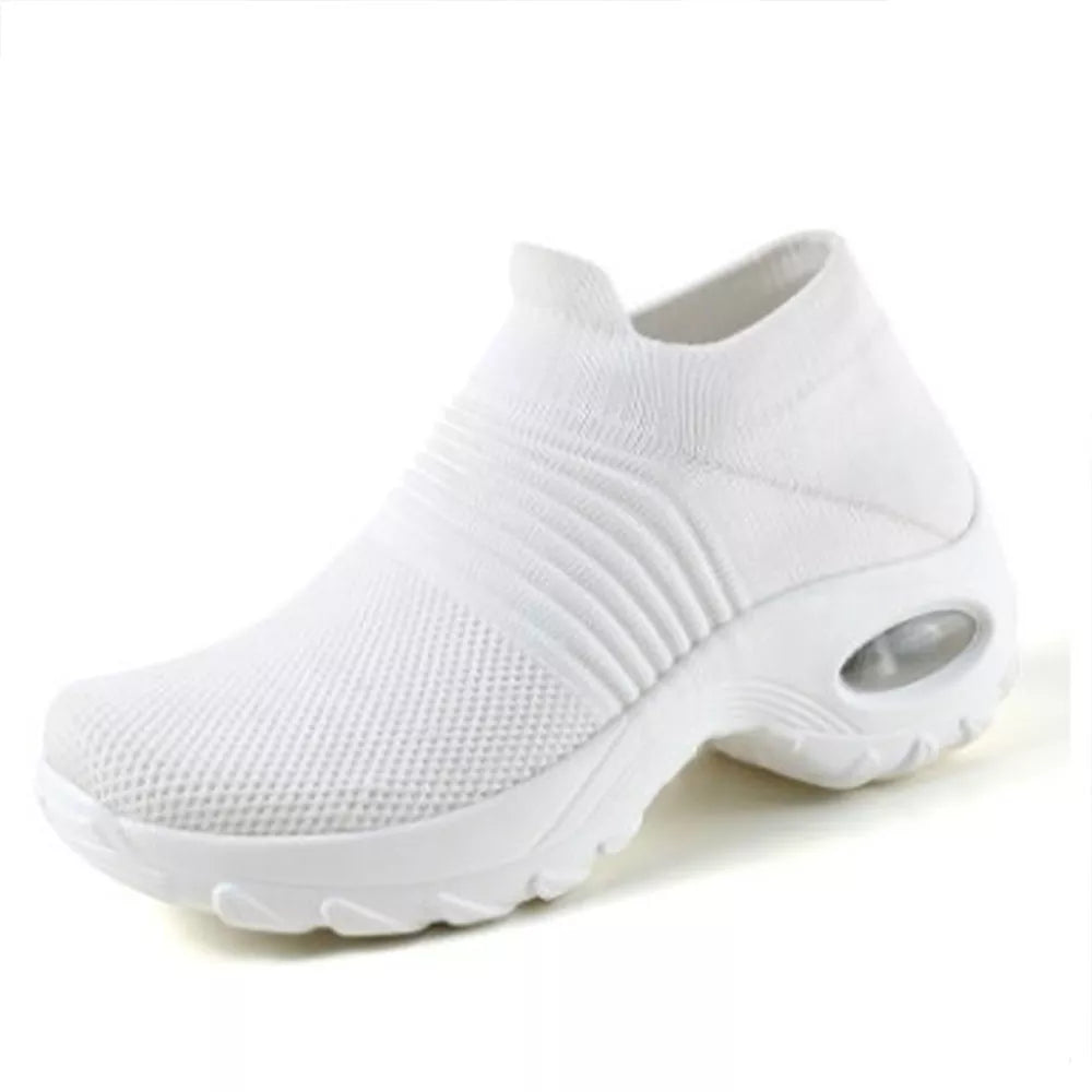 Trendy dames orthopedische schoenen met luchtkussen zolen, zorgen voor dagelijks comfort en stijlvolle voetverzorging.