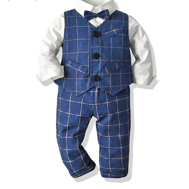 Complete jongens outfit: Carol combiset. Stijlvolle en comfortabele kleding voor baby's en peuters.