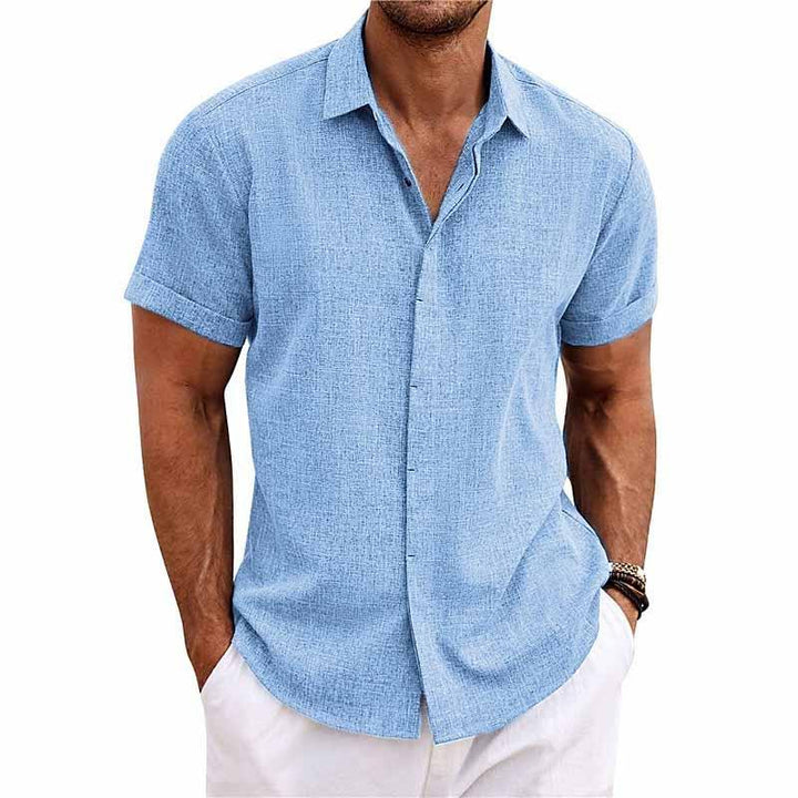 Stijlvolle herenmode: casual zomerkleding met korte mouwen