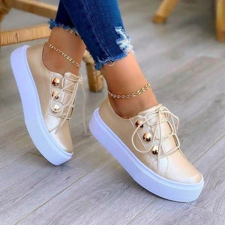 Trendy KaatjesSneaks dames sneakers, ideaal voor mode, met comfortabele pasvorm en geavanceerde schokdemping.