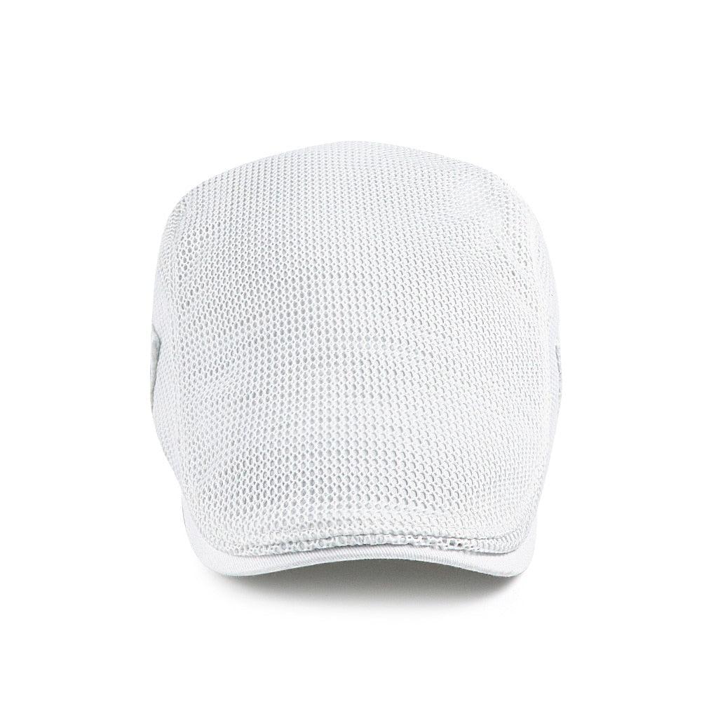 Set van diverse kleuren heren mesh caps, overzicht
