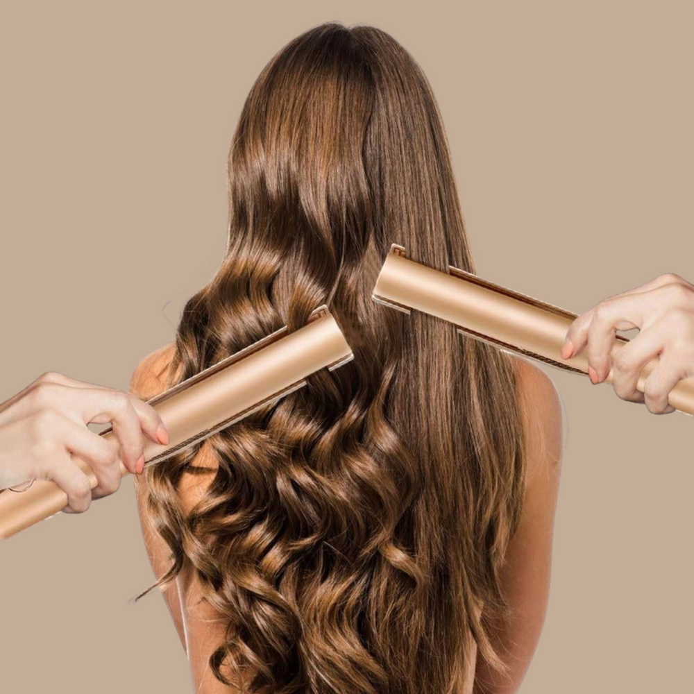 Elegant ontwerp van de KaysHair I 2-in-1 dames haarstyler. Comfortabele grip voor moeiteloze styling.
