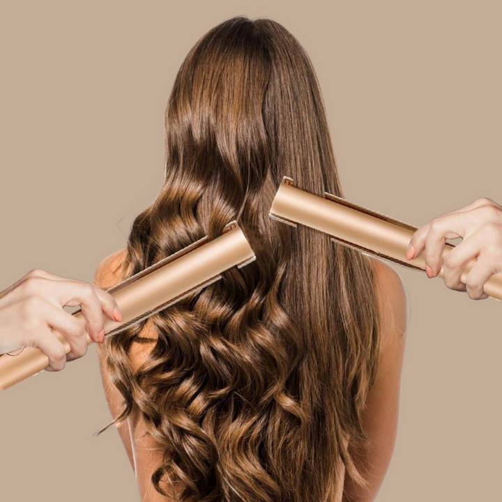 Elegant ontwerp van de KaysHair I 2-in-1 dames haarstyler. Comfortabele grip voor moeiteloze styling.