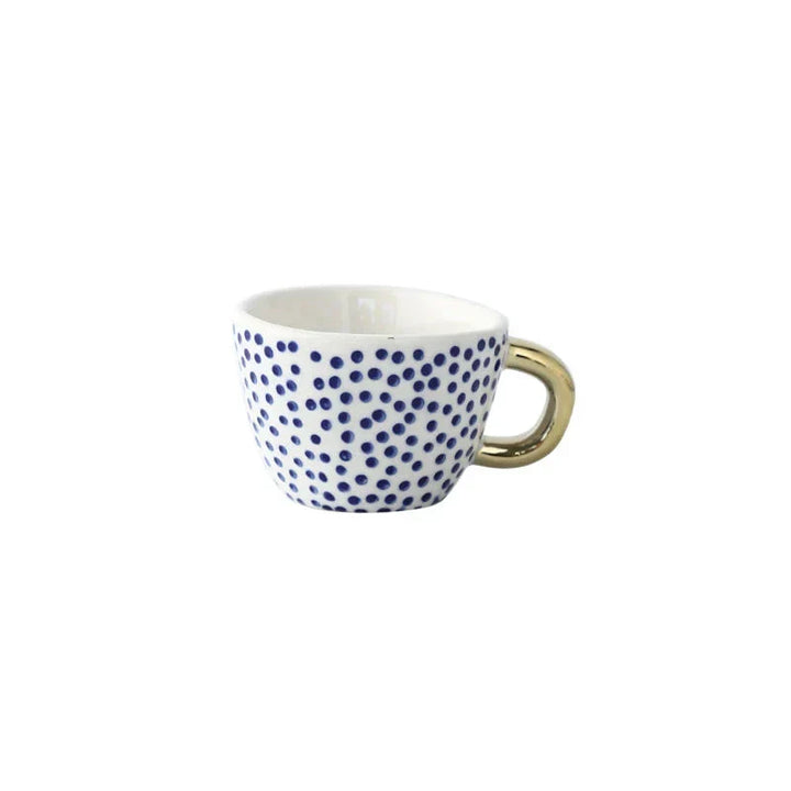 Hoogwaardige keramische espresso mok, bekend om zijn uitstekende warmte-isolatie en behoud van koffiearoma.