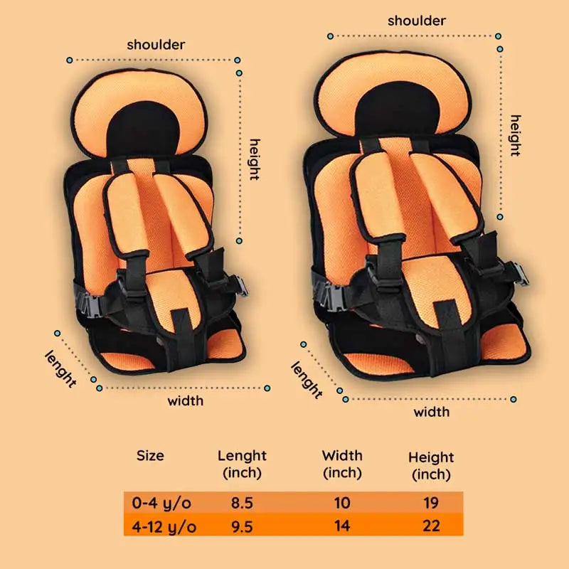 Compleet kinder autostoelkussen met gordelgeleiders: optimale pasvorm en kinderbeveiliging in de auto.