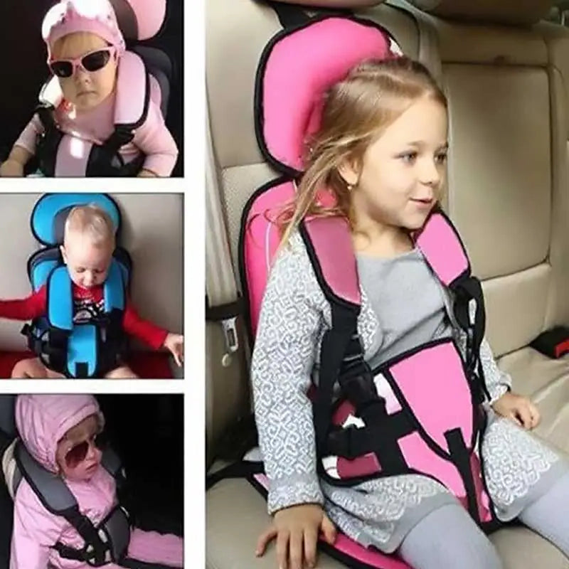Veiligheidszitje: kinder autostoelkussen, draagbaar en comfortabel voor kinderen van 0 tot 12 jaar.