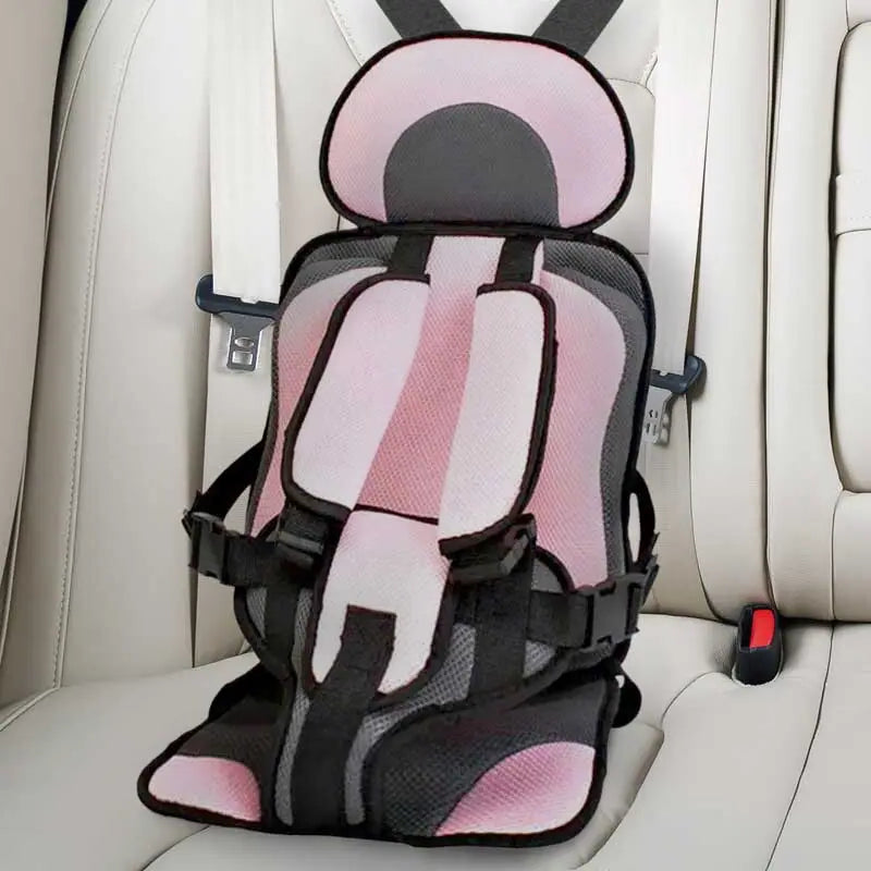 Verstelbaar kinder autostoelkussen dat meegroeit met uw kind, van baby tot 12 jaar. Veilig en comfortabel.