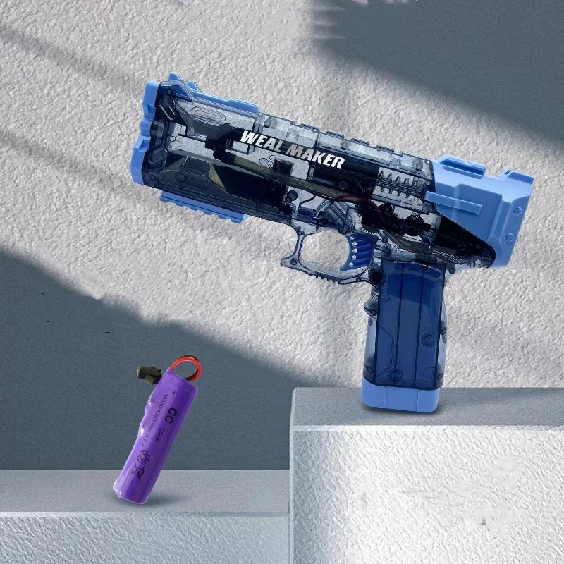 Krachtig automatisch waterpistool WaterBlast voor spannende watergevechten. Beleef de ultieme waterpret deze zomer.