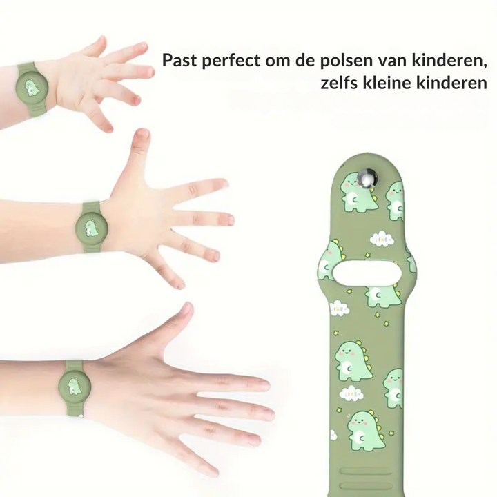GPS kinderarmband met tracking voor kids, ideaal voor buitenspelen; zorgt voor gemoedsrust en veiligheid.