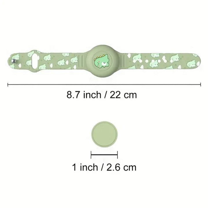 Duurzame siliconen kinderarmband met GPS-monitor functie, garandeert veiligheid voor actieve kinderen.