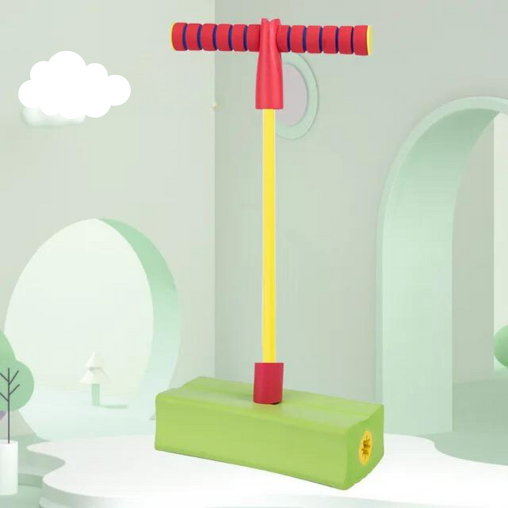 Urenlang actief plezier met het Kinder Pogo Springkussen, bevordert motoriek en balans.