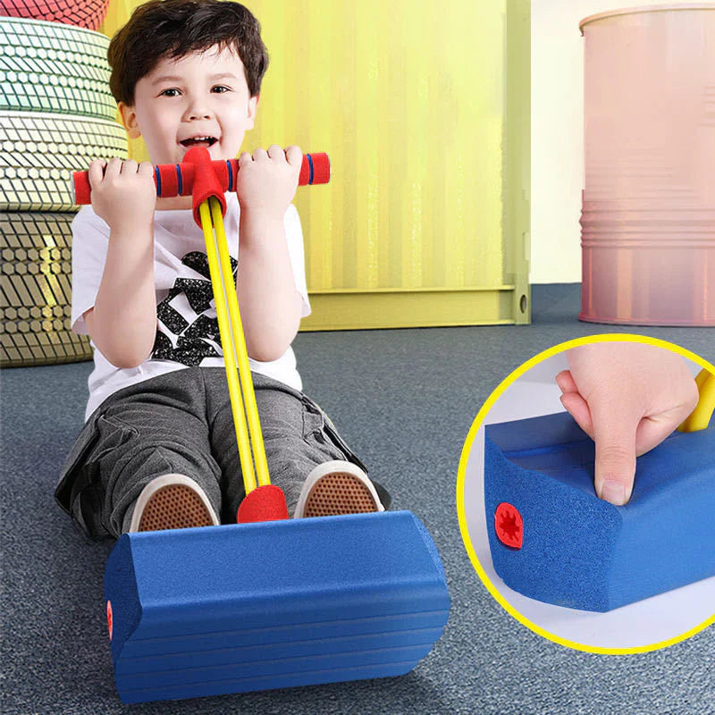 Duurzaam EVA schuim Kinder Pogo Springkussen voor veilig springplezier en balansontwikkeling.