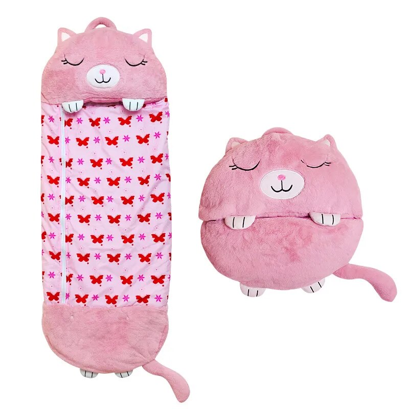 Coole draak kinderslaapzak knuffel, warm en veilig slaapcomfort voor avontuurlijke jongens en meisjes.