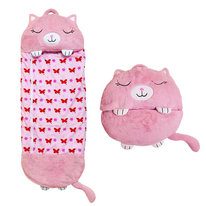 Coole draak kinderslaapzak knuffel, warm en veilig slaapcomfort voor avontuurlijke jongens en meisjes.