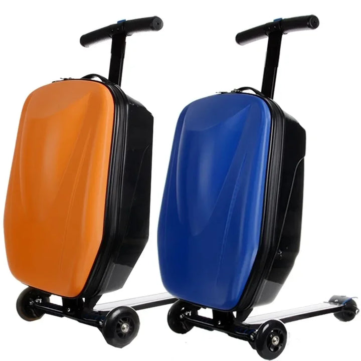 Kinder stepkoffer Oslo: Avontuurlijke handbagage reiskoffer voor jeugdige ontdekkers. Compact en actief op vakantie.