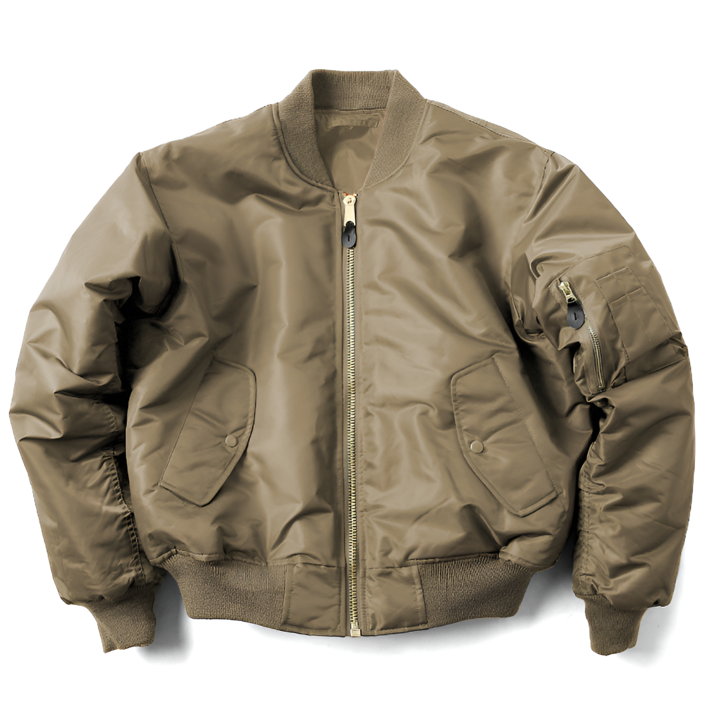 Stijlvol unisex bomberjack voor dames en heren, perfect voor een casual modieuze look. Geschikt voor overgang.
