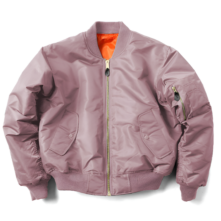 Veelzijdig klassiek unisex bomberjack, perfect voor een casual en stijlvolle look. Ideaal voor dames en heren.